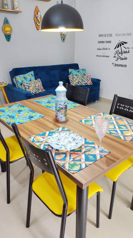 Apto Centro Ubatuba Com Varanda Gourmet, Suite E Piscina Bagian luar foto
