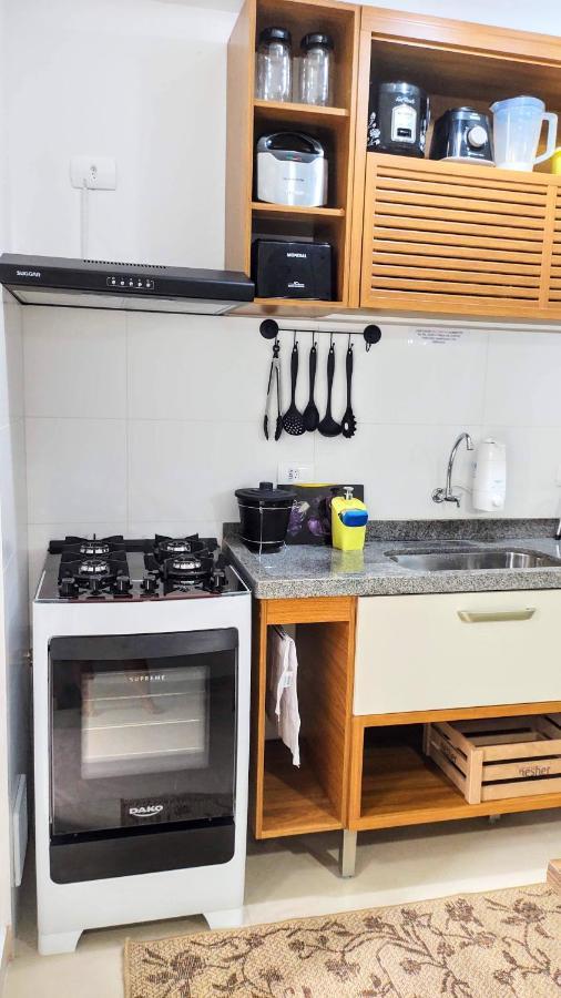 Apto Centro Ubatuba Com Varanda Gourmet, Suite E Piscina Bagian luar foto