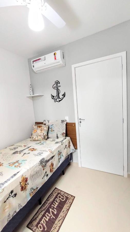Apto Centro Ubatuba Com Varanda Gourmet, Suite E Piscina Bagian luar foto