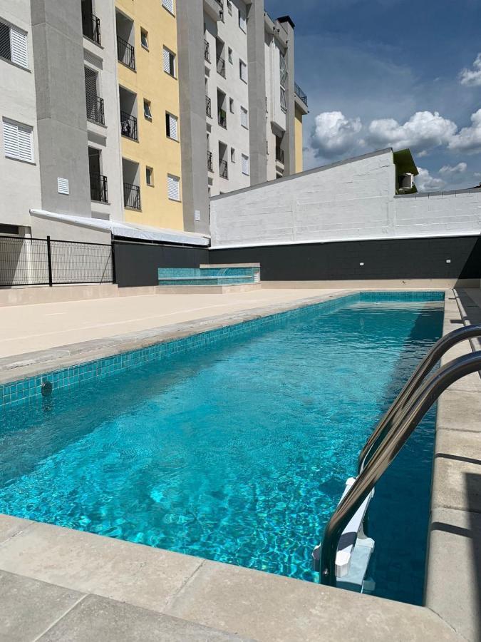 Apto Centro Ubatuba Com Varanda Gourmet, Suite E Piscina Bagian luar foto